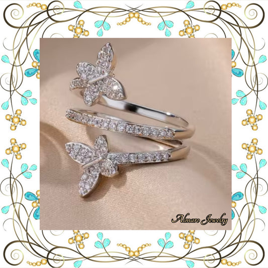 Ring Butterfly Stainless Steel💍